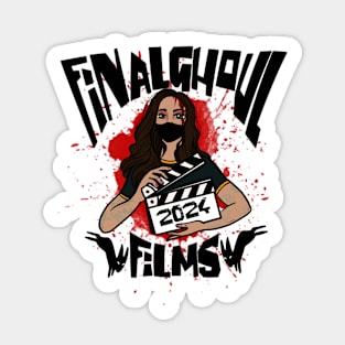 FinalGhoul Films official 2024 logo Sticker